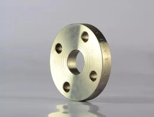 Gold Yellow Standard Casting ANSI 150lbs Cast Carbon Steel Slip on Flange