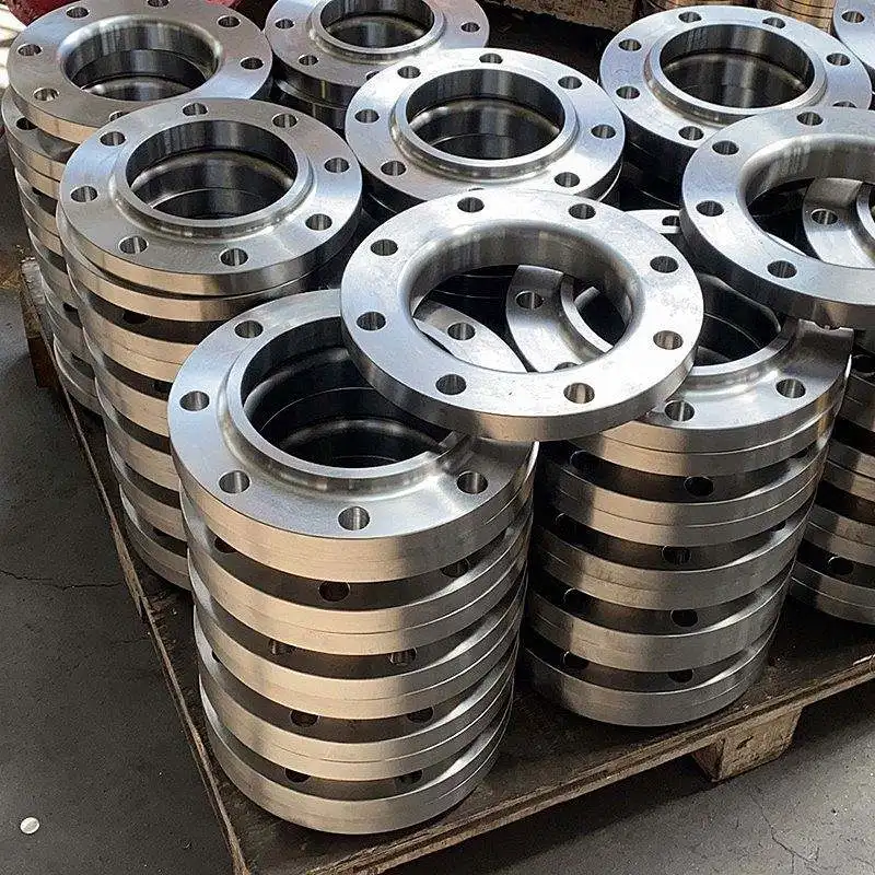 Wholesale Best Quality Slip on Flange Forged RF JIS 5K Pn16 DN40 201 304 304L 316 316L 316ti 309 310 321 Stainless Steel Flange for Medical Machinery