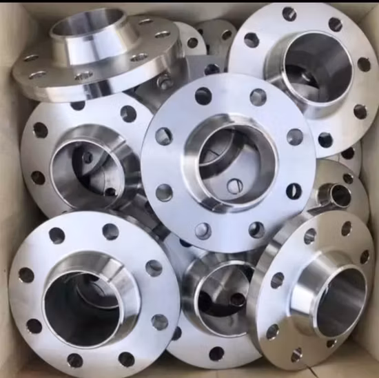 ASME B16.5 스테인레스 스틸 탄소강 가공 단조 용접 플랜지