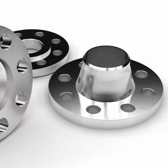 ANSI B16.5/ASTM A105 DIN/GOST/BS 탄소강/Q235/스테인레스강 FF RF Wn/So/스레드/플레이트/부싱 단조 플랜지 중국