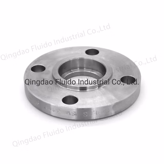 단조 탄소/스테인레스강 F321 F51 300#/600#/900# BSP 나사산/슬립온/소켓 용접 플랜지