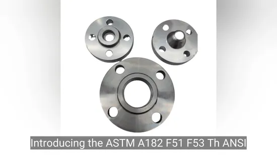 ANSI B16.5/ASTM A105 탄소강/Q235/스테인리스강 FF RF Wn/So/스레드/플레이트/부싱 단조 플랜지